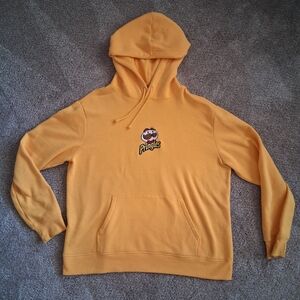 Pringles X H&M Collab Yellow Hoodie With Embroidered Logo XL